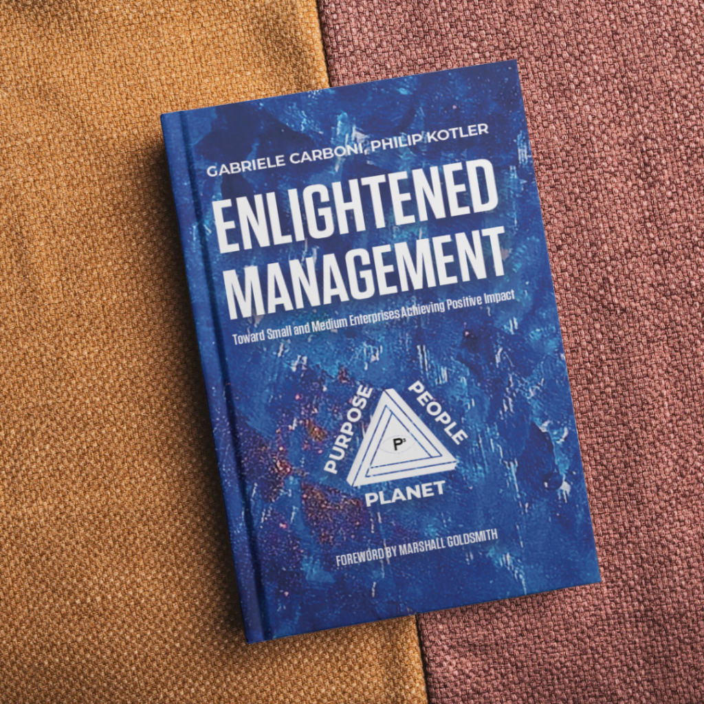 Il libro Enlightened Management, di Gabriele Carboni e Philip Kotler